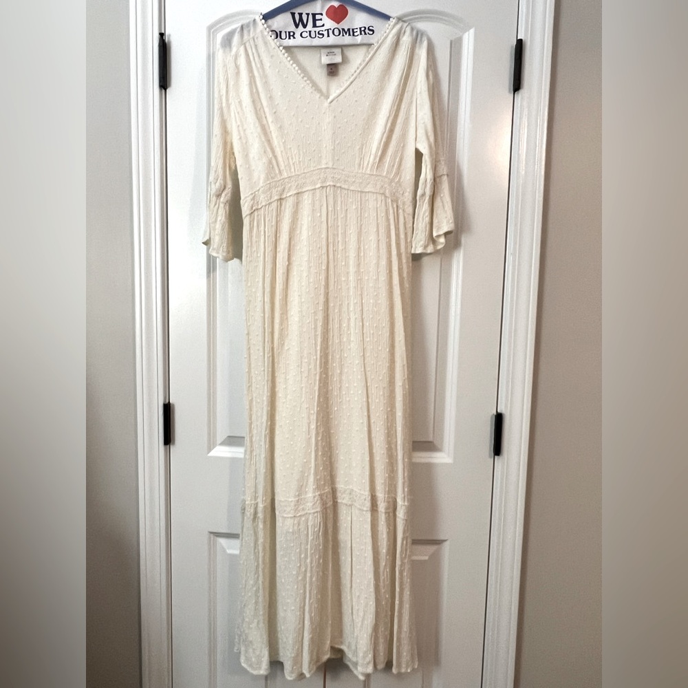 Long white dress
